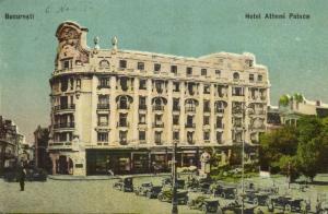 romania, BUCHAREST BUCURESTI, Hotel Athené Palace (1930) Postcard