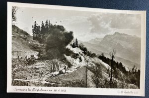 Mint Germany Real Picture Postcard RPPC Obersalzberg Leader House Demolition