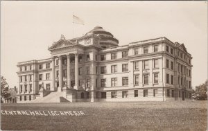 Real Photo Postcard~Central Hall International Student Council Ames Iowa~RPPC
