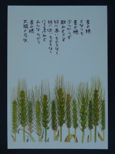 EARS OF WHEAT Paintings Poems by Japanese Disabled Artist Tomihiro Hoshino PC