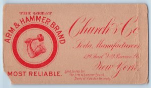 Advertising Postcard The Great  Arm & Hammer Brand Church Co. Inkblotter c1905