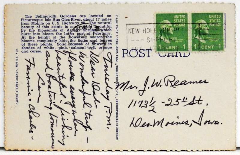 Scene in Bellingrath Gardens, Mobile, Ala.