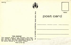 ME - Bangor. Paul Bunyan Statue