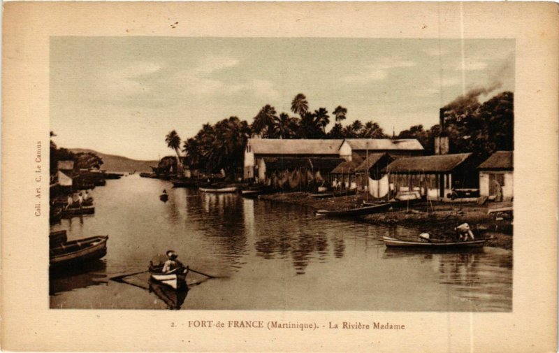 CPA Fort de France La Riviere Madame MARTINIQUE (872284)