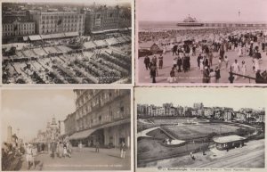 Blankenberge Tennis Courts Plage Digue Centre Casino 4x Blankenberghe Postcard s