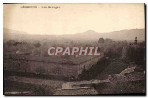 Old Postcard Gemenos Granges