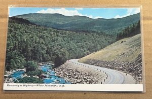 UNUSED POSTCARD - KANCAMAGUS HIGHWAY, WHITE MOUNTAINS, N.H.