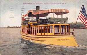 Minneapolis Minnesota Express Boat  Hopkins on Lake Minnetonka PC U13740