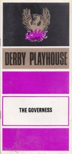 The Governess Patrick Hamilton Derby 1970s Playhouse Theatre Programme