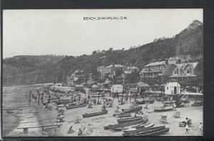 Isle of Wight Postcard - The Beach, Shanklin     RS16074