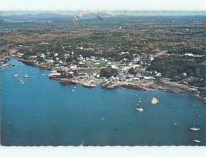 Pre-1980 AERIAL VIEW OF TOWN Port Clyde Maine ME n3295