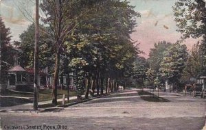 Ohio Piqua Caldwell Street 1908