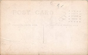 F55/ Niagara Falls New York RPPC Postcard 1911 Bobby Leach Barrel Man