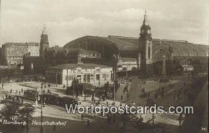 Hauptbahnhof Hamburg Germany Unused 