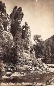 J67/ Big Thompson Canyon Colorado RPPC Postcard c1940s Eagle Rock River 107