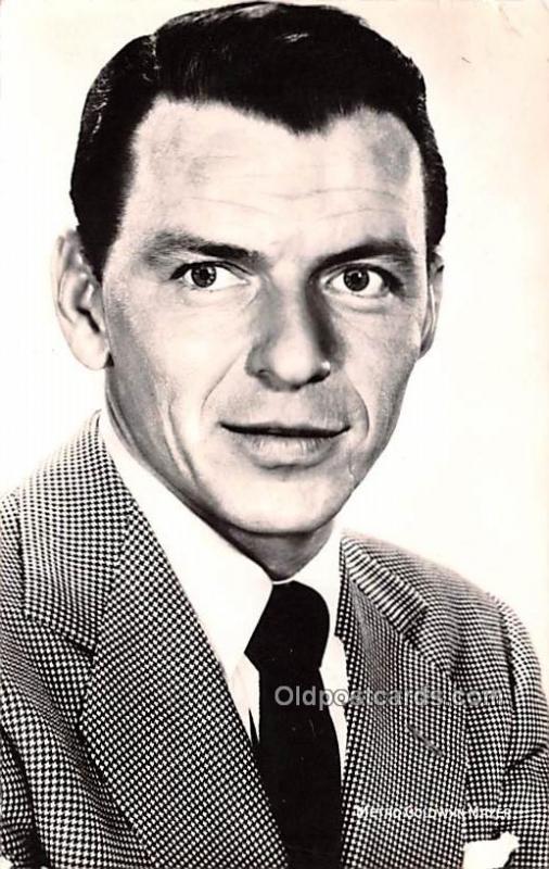 Frank Sinatra Movie Star Actor Actress Film Star Unused 