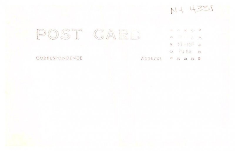 New York Bear Mountain Bridge RPPC