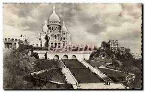 Old Postcard Paris And Its Wonders of the Basilica Sacre Coeur Montmartre