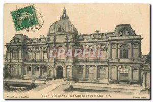 Old Postcard Amiens Musee de Picardie