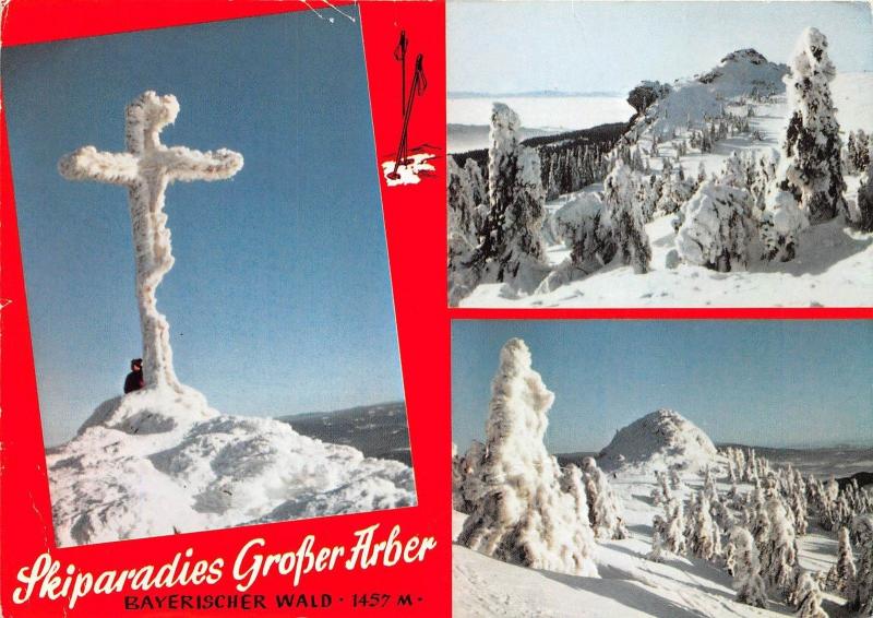 BG10875 skiparadies grosser arber bayrischer wald ski  germany