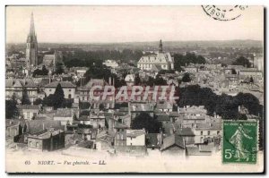 Old Postcard Niort General view