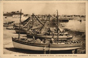 CPA QUIBERON Barques de peche (144736)