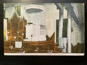 Vintage Postcard 1907-1915 Interior Old Tennent Church near Freehold New Jersey