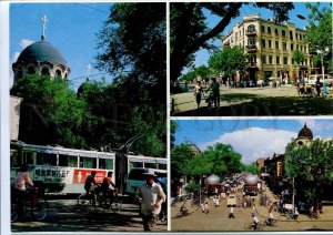 272298 CHINA Harbin Russkaya street russian poster card