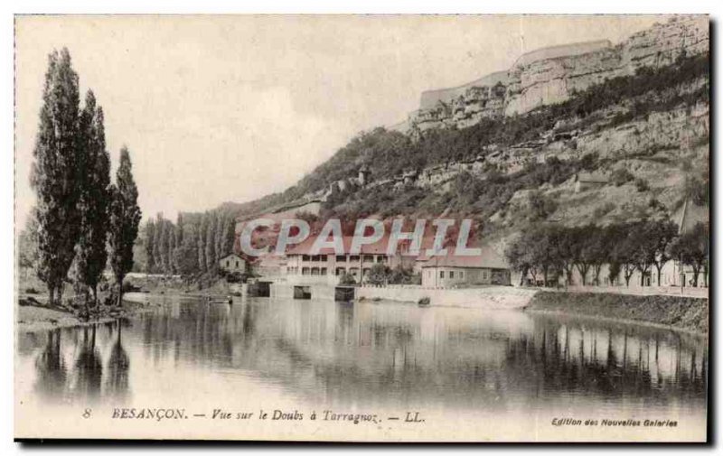 Besancon Old Postcard View Doubs Tarragnoz