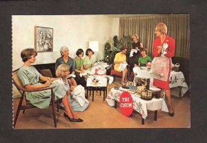 Tri Chem Home Party Liquid Embroidery Tri-Chem Ad Advertising Postcard