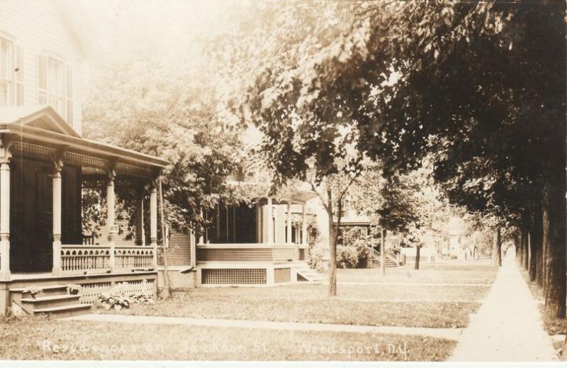 RPPC Homes on Jackson Street - Weedsport NY, New York