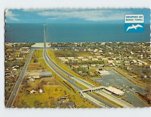 Postcard Chesapeake Bay Bridge-Tunnel, Virginia Beach, Virginia