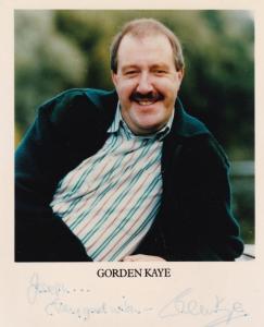 Gorden Kaye Allo Allo Vintage Hand Signed Photo