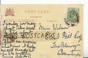 Genealogy Postcard - Wilson - East Aeril Lodge - Tackleway - Hastings  Ref 8438A