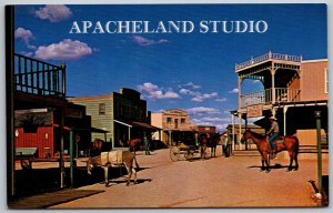 Apache Junction Arizona 1970s Postcard Apacheland Studio Movies