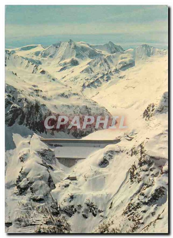 Postcard Modern Grande Dixence The world's tallest dam Valais Switzerland