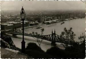 CPA Budapest- Panorama with the Danube HUNGARY (835686)