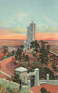 Vintage Postcard 1942 Will Rogers Shrine of the Sun Cheyenne Canyon Colorado CO