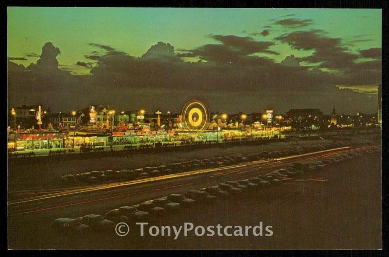 Night Scene at Daytona Beach