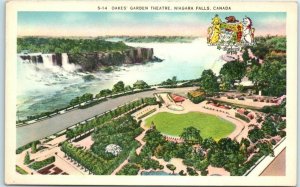 M-10631 Oakes' Garden Theatre Niagara Falls Canada