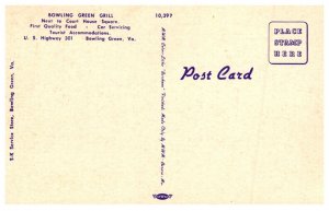 Virginia  Bowling Green Grill