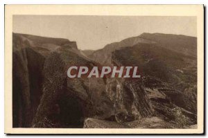 Postcard Old Verdon Gorge Grand entrance of Breche Canon for Rougons