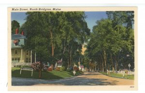 ME - North Bridgton. Main Street