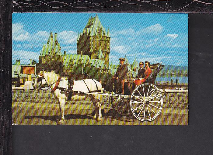 Caleche,Quebec,Quebec,Canada Postcard 