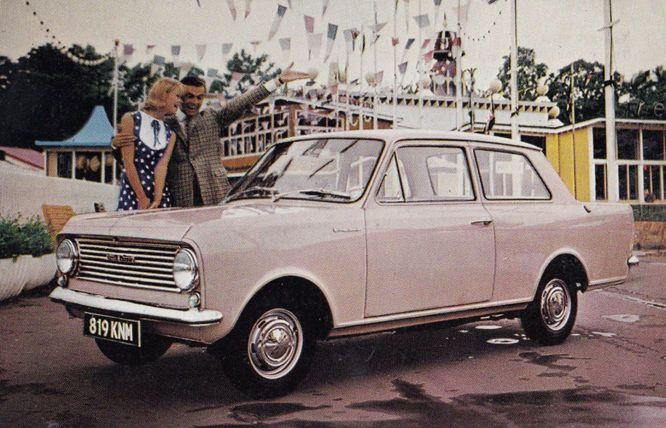 Vauxhall Viva Vintage Car Advertising Postcard