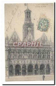 Saint Quentin Old Postcard the & # City 39hotel