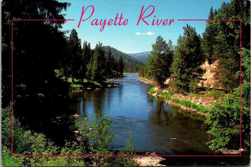 Idaho The Payette River Beginning At Payette Lake