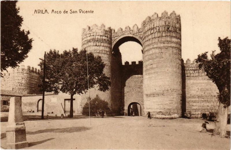 CPA Avila Arco de San Vicente SPAIN (744129)