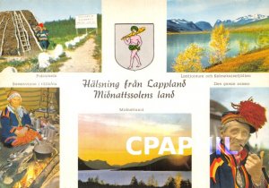 Postcard Modern Folklore Sweden