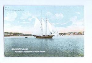 LP46 Gloucester, Massachusetts, MA, Postcard, Gloucester 